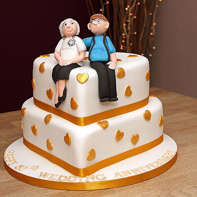 Marriage Anniversary Cakes for Parents’ Anniversary